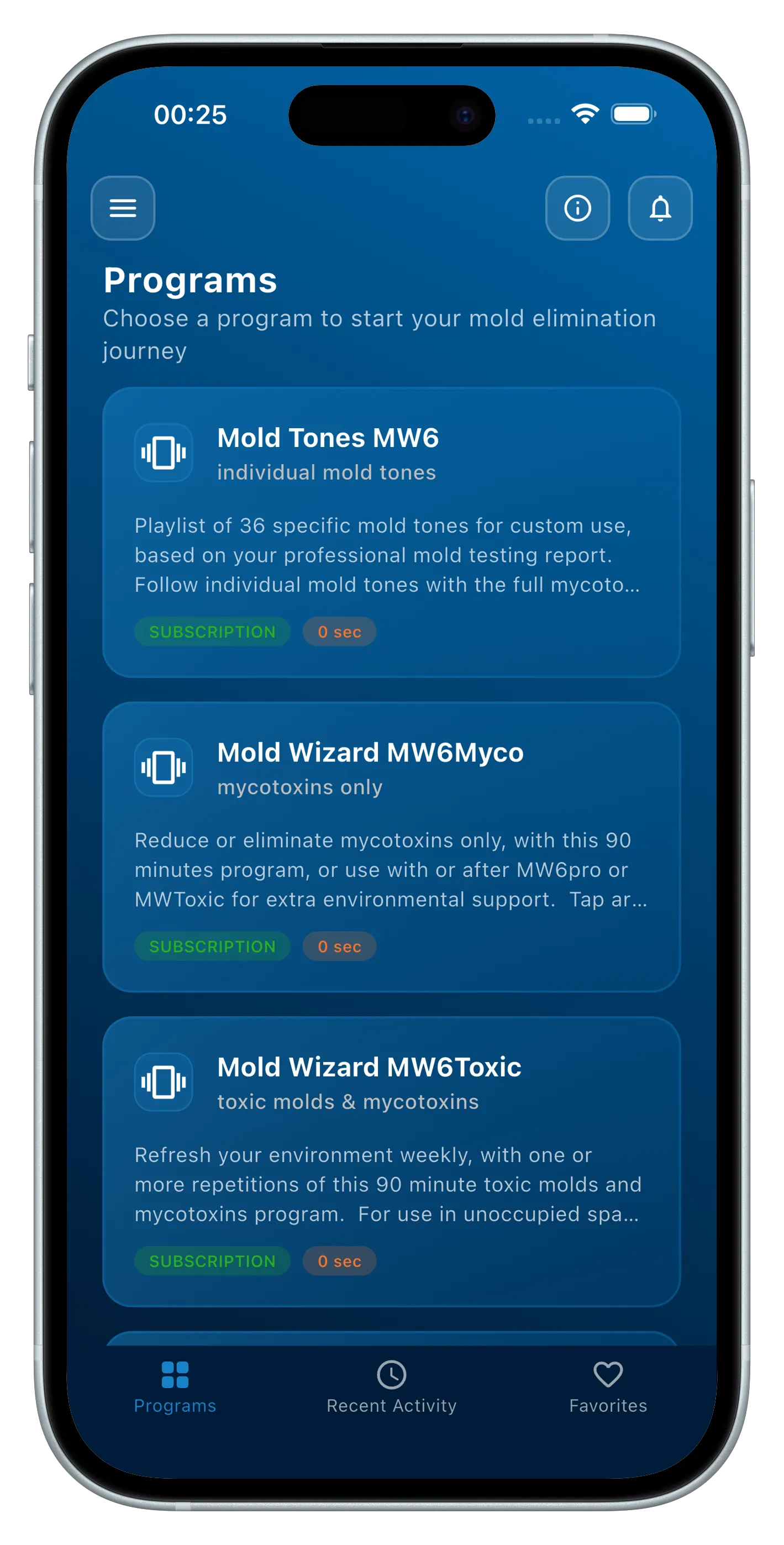Spirogenix MoldWave™ App